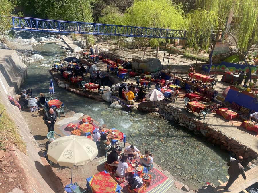 Marrakech: Day Trip To Atlas Mountains Ourika Waterfall - The Ourika Waterfall walk