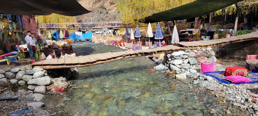 Marrakech: Ourika Valley Waterfalls & Atlas Mountains Trip - Hiking to the Setti Fatma waterfalls