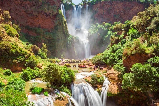 Marrakech: Ouzoud Waterfalls Guided Day Trip with Boat Ride - The optional boat ride close to the spray