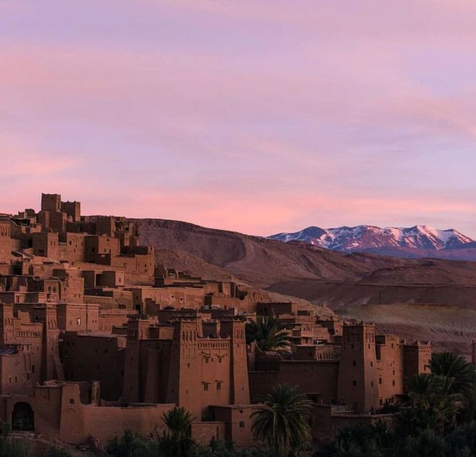Marrakech to Ouarzazate: Day Trip to Kasbah Ait Ben Haddou - The route from Marrakech to the High Atlas