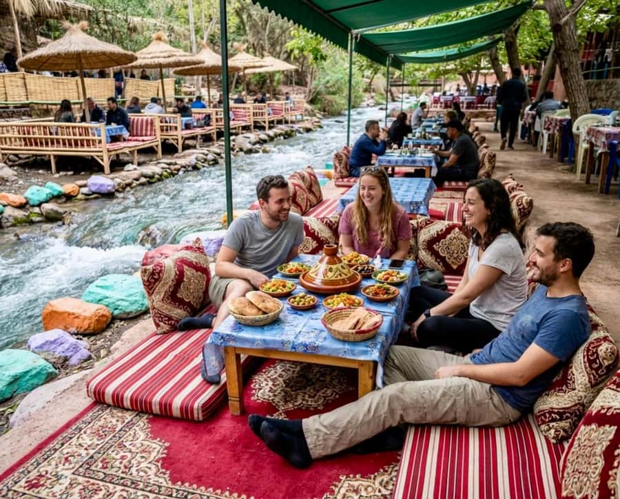 Marrakesh: Ourika Waterfalls, Atlas Mountains, Lunch + Guide - Leaving Marrakech for the Ourika Valley