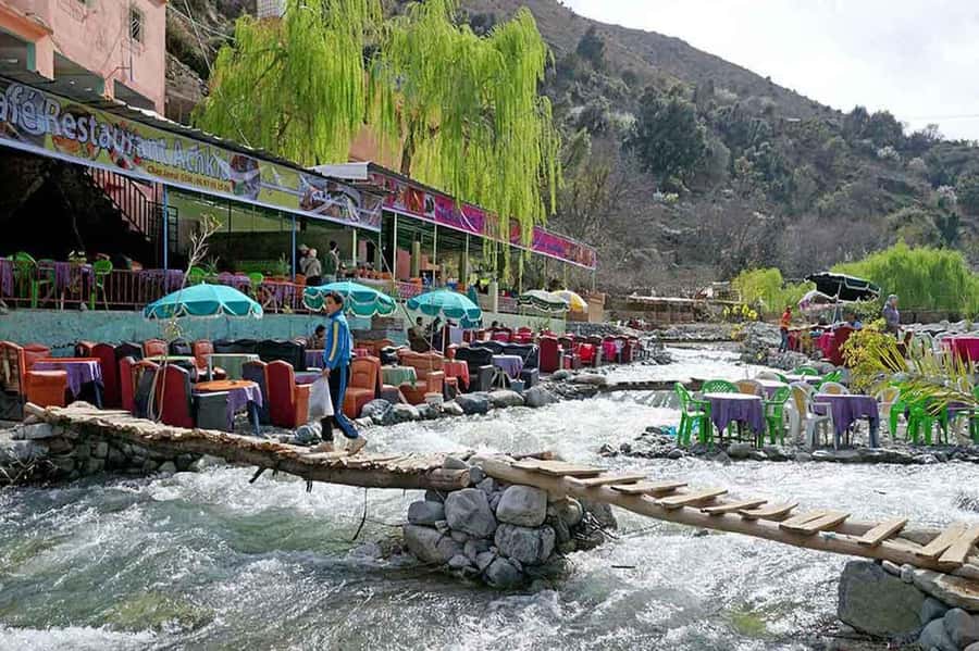 Marrakesh: Ourika Waterfalls, Atlas Mountains, Lunch + Guide - The return drive through the Atlas foothills