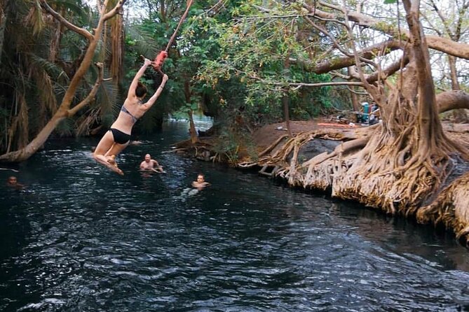 Materuni Waterfalls & Chemka Hotsprings Day Trip - Swimming, shade, and the rope swing at Chemka