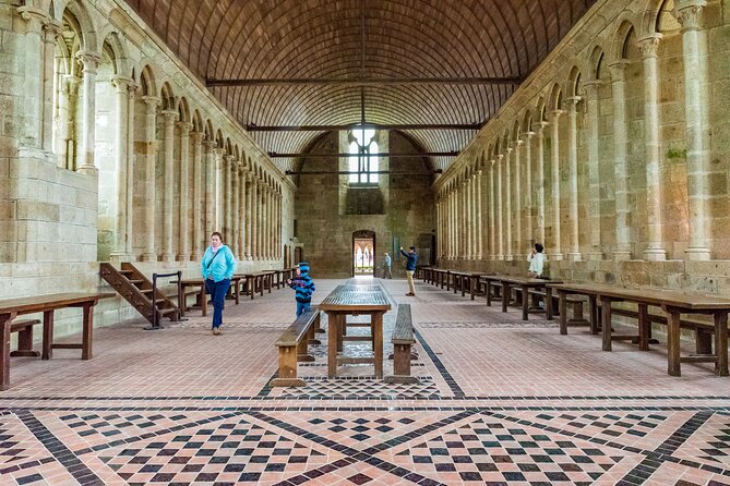 Mont Saint Michel Day Trip from Paris with English Speaking Guide - Climbing to the Abbey