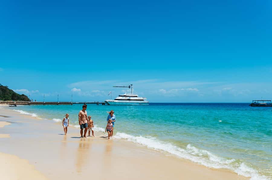 Moreton Island: Tangalooma Day Trip with ATV Quad Bike Tour - The $25 lunch voucher is useful, with limits