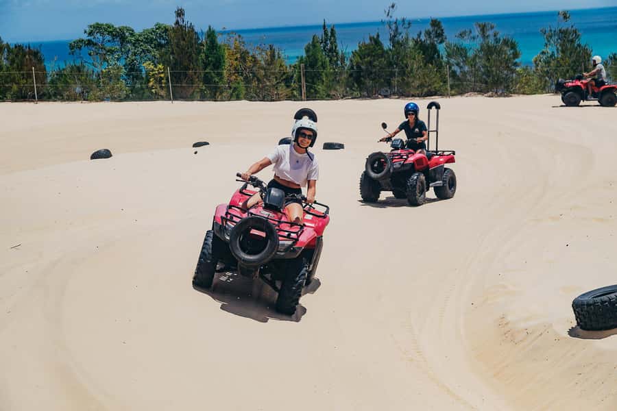 Moreton Island: Tangalooma Day Trip with ATV Quad Bike Tour - Tangalooma Resort gives you a proper base