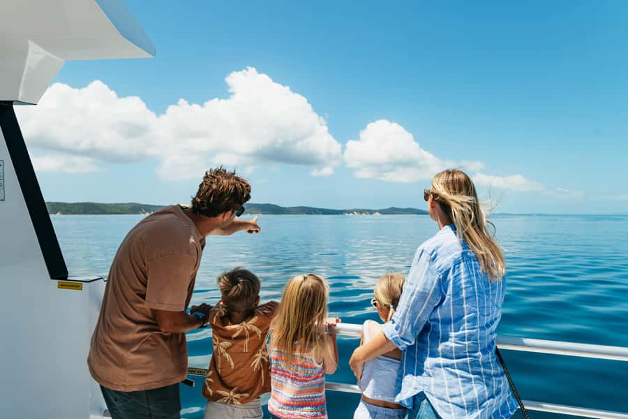 Moreton Island: Tangalooma Day Trip with Desert Safari - Pool, beach, and Eco Centre time