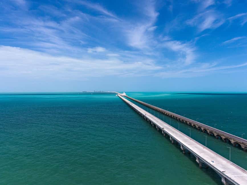 Motul, Hacienda, Xcambo, Pink Salt Mine & Progreso Day Trip - Two and a half hours in Progreso