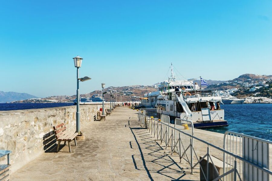 Mykonos Town: Archaeological Site of Delos Guided Day Trip - The Theater of Delos and the shape of city life