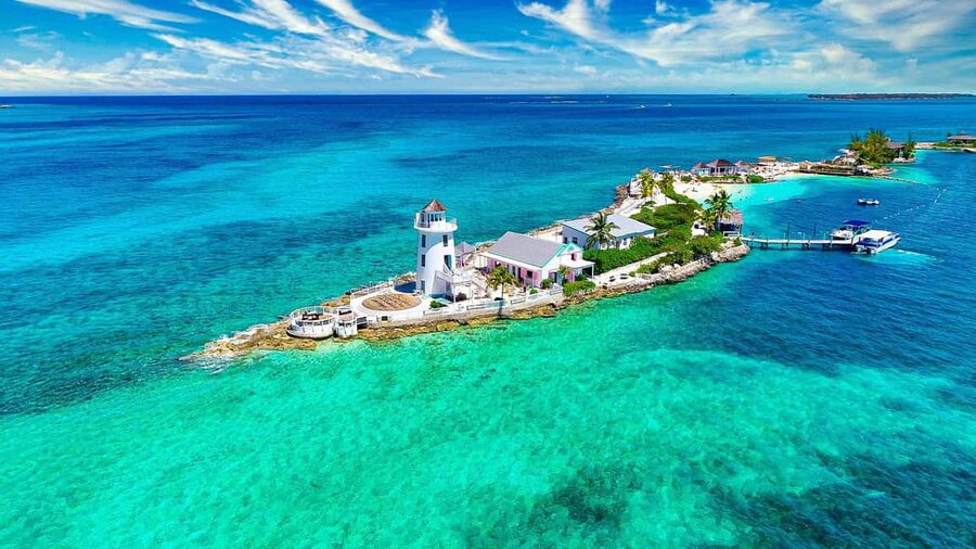 Nassau: Pearl Island Beach Day Trip and Cruise with Lunch - Kayaks, paddle boards, and floating equipment