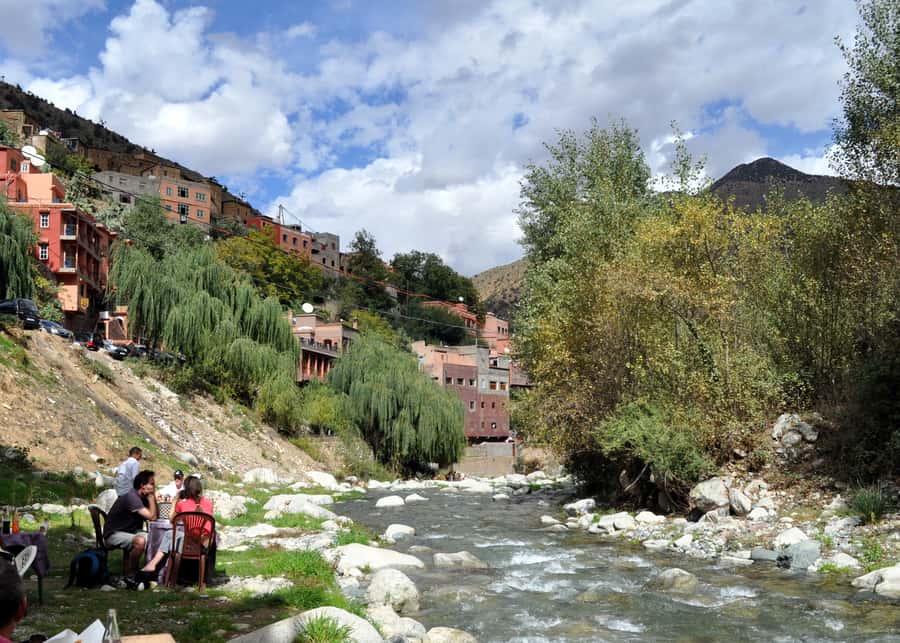 Ourika Valley with Atlas Mountains Day Trip from Marrakech - Reaching Setti Fatma and the Waterfall Path