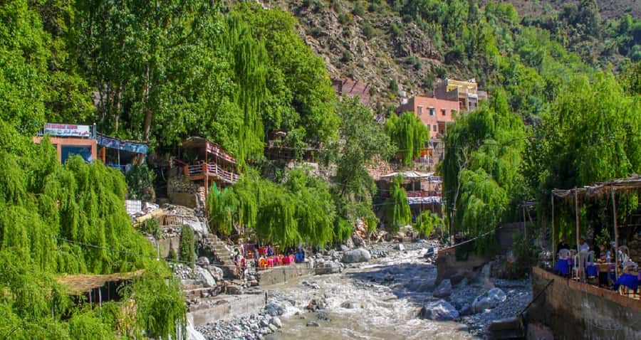 Ourika Valley with Atlas Mountains Day Trip from Marrakech - Tnin Ourika and the Berber Market