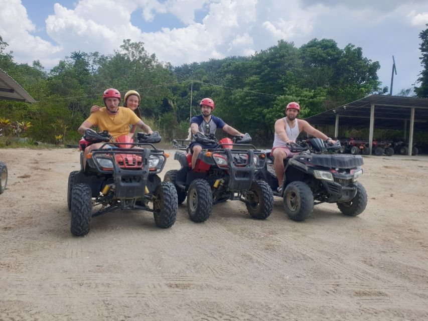 Pa Tong: Rainforest Day Trip with Cave, Rafting, ATV & Lunch - Bamboo rafting after the adrenaline