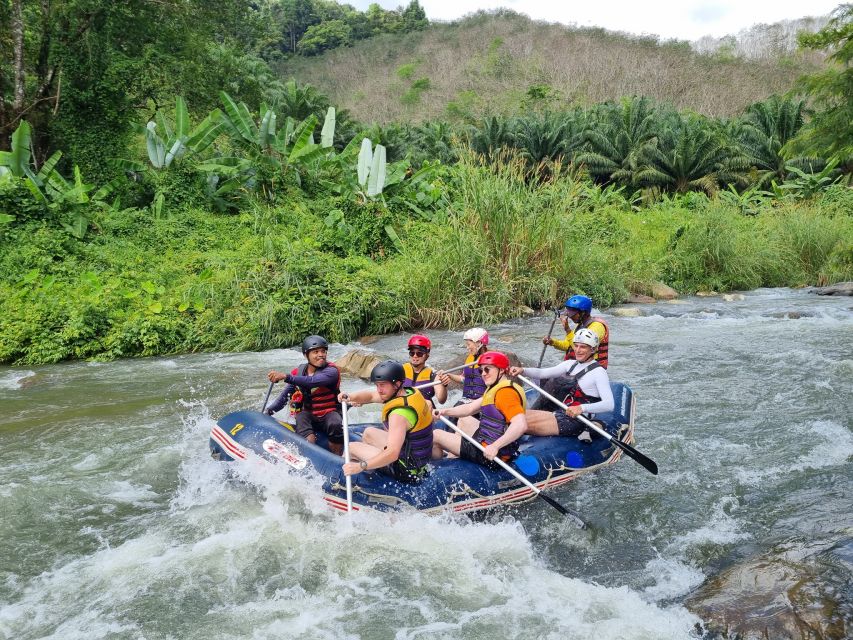 Pa Tong: Rainforest Day Trip with Cave, Rafting, ATV & Lunch - A short zipline and the turtle farm