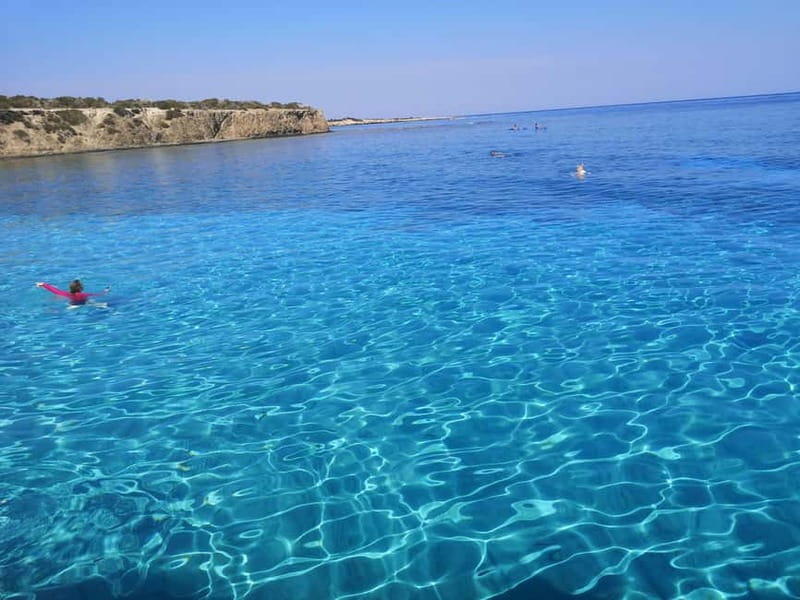 Pafos,Blue Lagoon,Latchi,day trip, coach boat+waterslide. - Guides can make the long day better