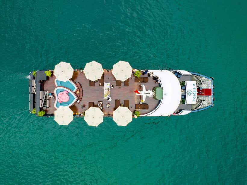 Pamela Cruise: HaLong Bay day trip with Lunch & Activities - Setting off from Halong International Port