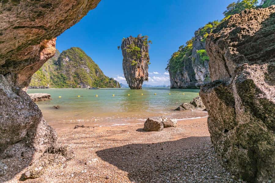 Phuket: Day Trip To Phi Phi, Maya and James Bond Islands - Panak Island: caves before the crowds and beaches