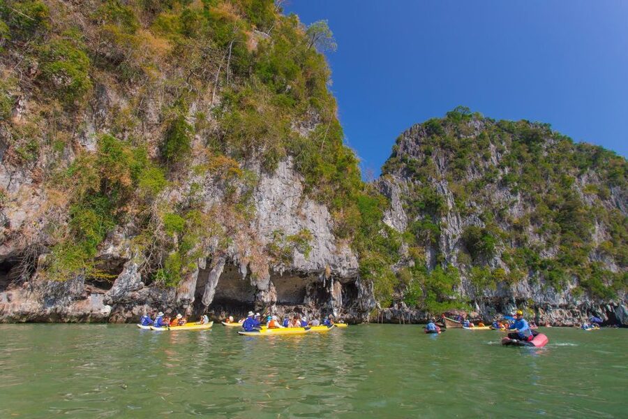 Phuket: James Bond and Khai Islands Day Trip by Speedboat - Kayaking around Hong Island