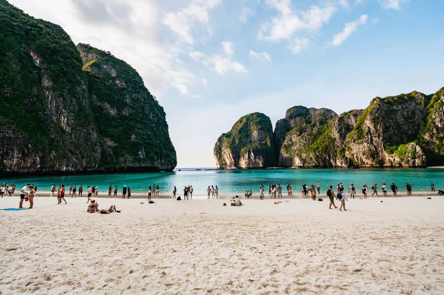 Phuket: Phi Phi Islands Day-Trip by Speed Catamaran - Viking Cave and the main snorkeling session