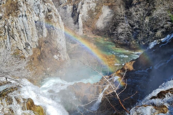 Plitvice and Rastoke day trip from Zagreb w/ticket (guar. dep.) - The boat crossing and park train