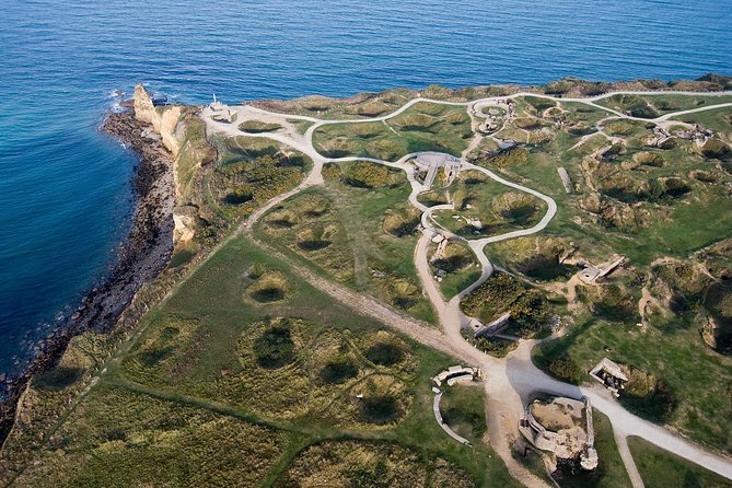 Pointe du Hoc,Omaha Beach, American Cemetery - Day trip from Paris to Normandy - The National Guard Monument and Omaha’s Defensive Line
