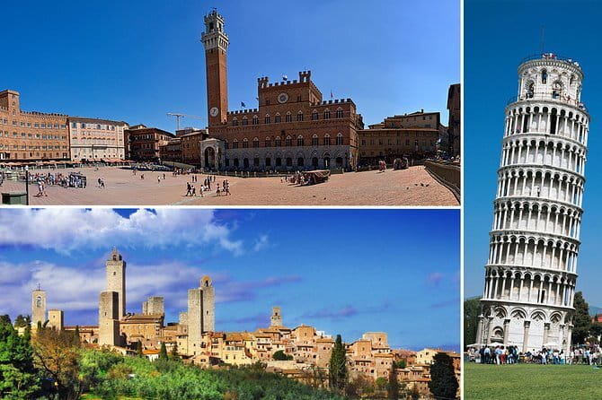 Private day trip to Siena, San Gimignano, Chianti and Pisa, from Florence - Key points at a glance