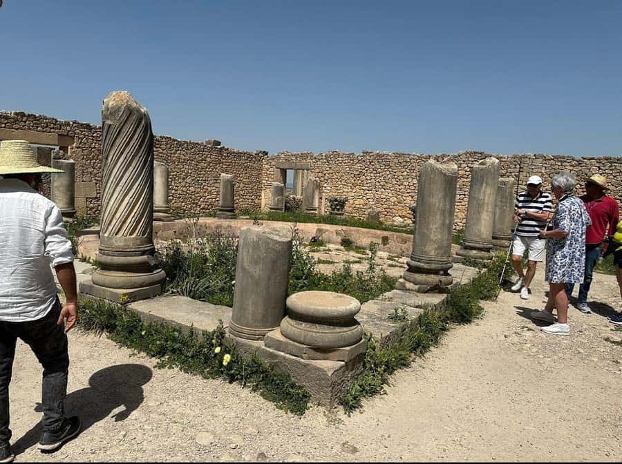 Private Day Trip to Volubilis, Moulay Idriss and Meknes - The morning drive from Fes to Volubilis