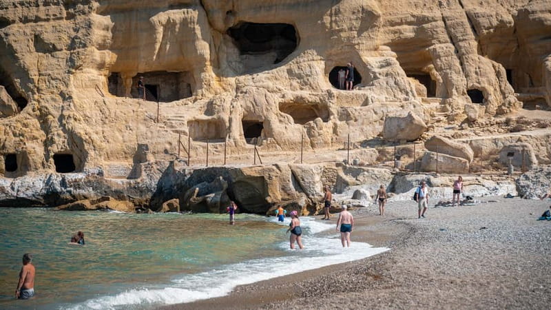 Rethymno:Matala ,Agia Galini,Botanic Garden & Spili Day Trip - What this southern Crete route does well