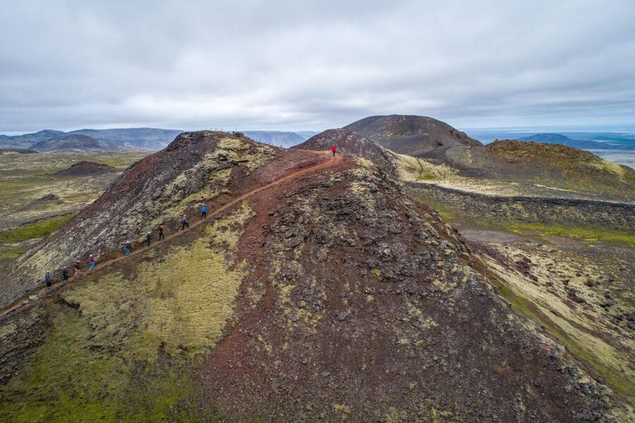 Reykjavik: Thrihnukagigur Volcano Guided Hiking Day Trip - Base camp: safety gear, hot drinks, and the waiting time