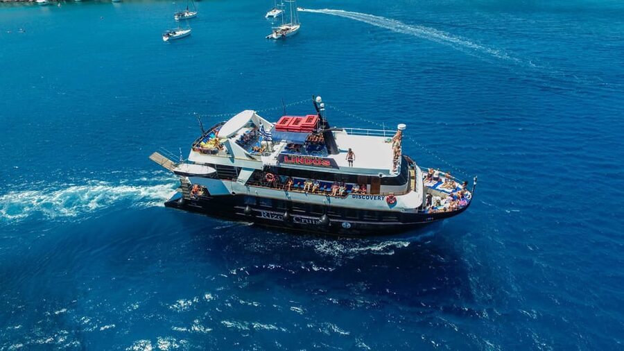 Rhodes: Lindos Cruise with 2 Swim Stops - Key points to know before booking