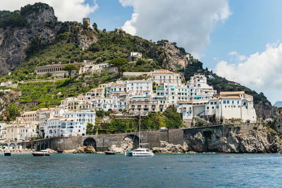 Rome: Amalfi Coast & Positano Day Trip with Coastal Cruise - The Amalfi option: the best choice for coastal scenery