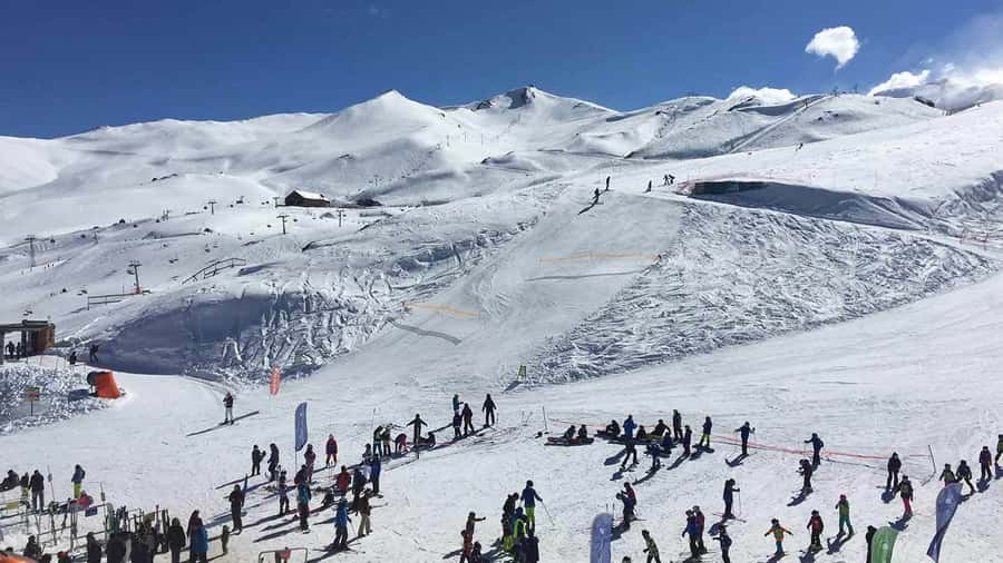 Santiago: Valle Nevado and Farellones Ski-Center Day Trip - Leaving Santiago on a winding Andes road