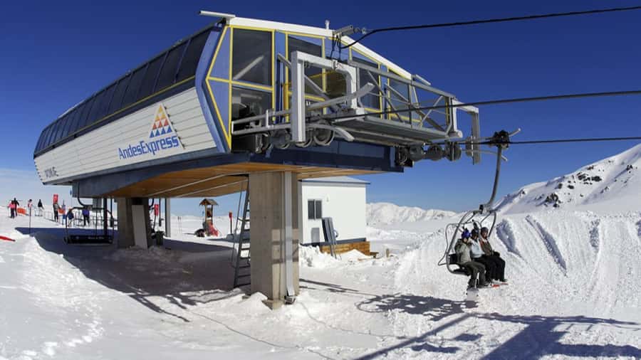 Santiago: Valle Nevado and Farellones Ski-Center Day Trip - Farellones at 2,700 meters
