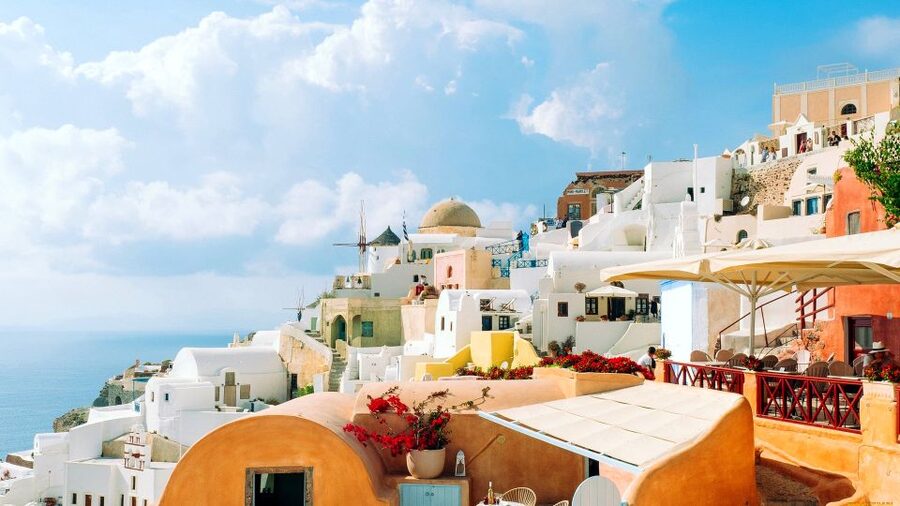 Santorini Guided Day Trip From Crete with Ferry Tickets - The coach ride to Fira