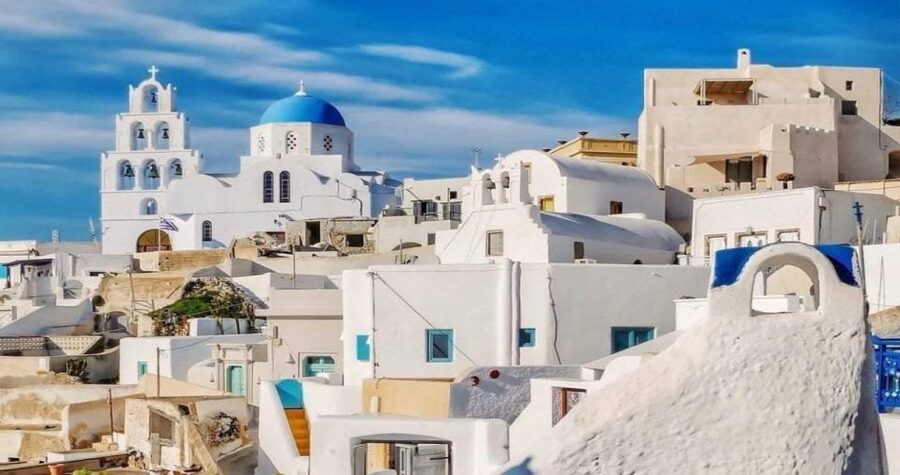 Santorini: Guided Island Day Trip with Beach Visit - Akrotiri explains the island beneath your feet