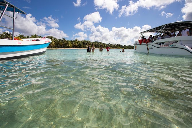 Saona Island Day Trip From Punta Cana with Lunch and Open Bar - The natural swimming pool and starfish stop