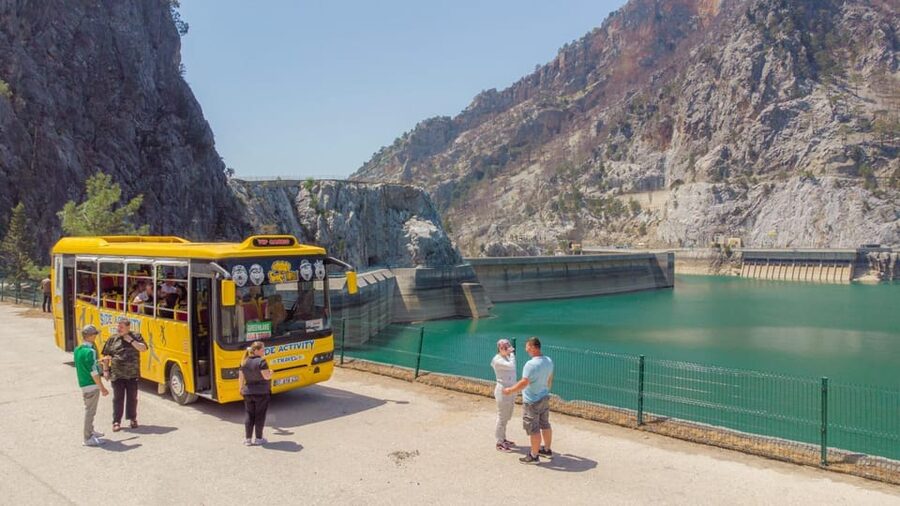 Side: Cabrio Bus and Boat Day Trip at the Green Lake - Waterfall, dam, and optional zoo stops