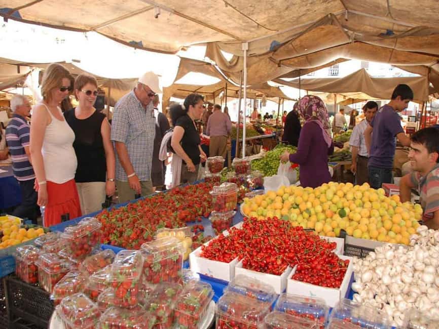 Side: Manavgat Boat, Bazaar, & Waterfall Day Trip with Lunch - Swimming where the river meets the sea