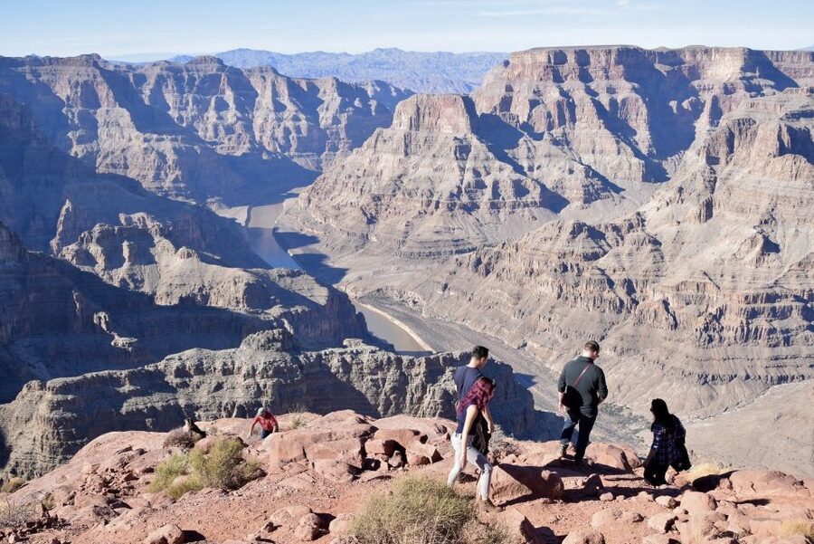 Small Group Grand Canyon West Rim, Skywalk & Hoover Dam Tour - Reaching Grand Canyon West Rim