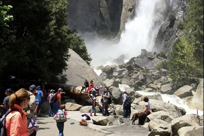 Small Group Yosemite and Giant Sequoias Day Trip from San Francisco - Bridalveil Fall brings you closer to the water