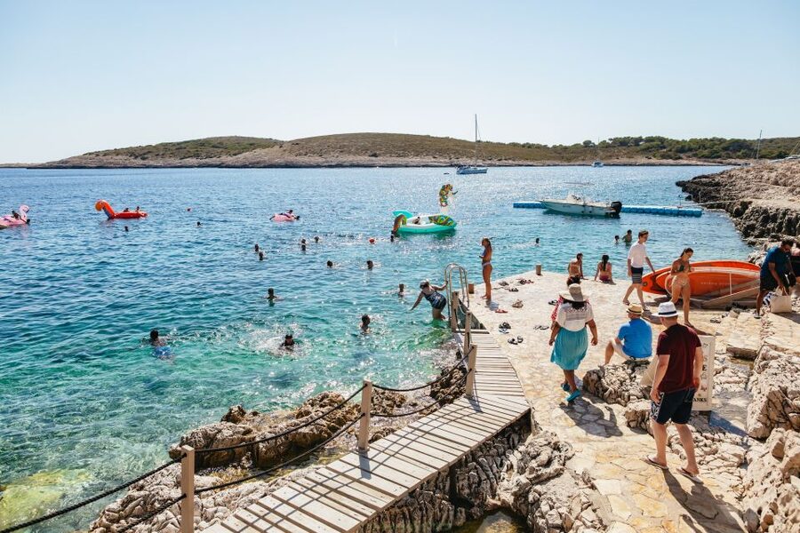 Split: Blue Cave, Vis & Hvar Full-Day Trip by Speedboat - Two hours in Hvar Town