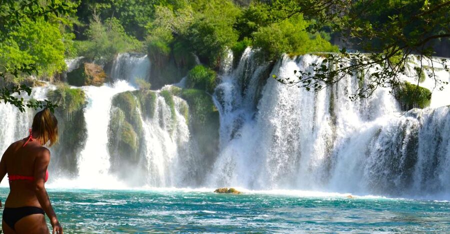 Split: Krka Waterfalls Guided Day Trip with Swim & Boat Tour - Key points to know before booking