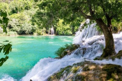 Krka Waterfalls Guided Day Trip with Swim & Boat Tour