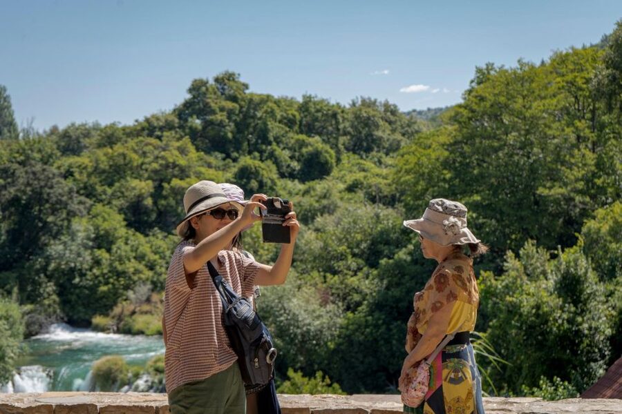 Split: Krka Waterfalls Guided Day Trip with Swim & Boat Tour - Ante Sladić Vino in Plastovo