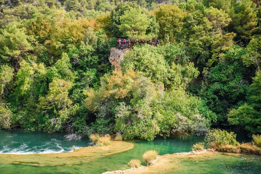 Split/Trogir: Krka National Park Day Trip & Boat to Skradin - Two hours in Skradin, with swimming and lunch