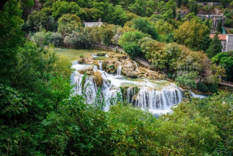 Split/Trogir: Krka National Park Day Trip with Wine Tasting - How much walking and swimming should you expect?