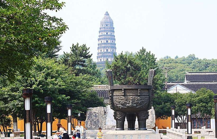 Suzhou Private Guided Day Trip from Shanghai by Bullet Train - Tiger Hill, the Wuzhong Gate, and the leaning pagoda