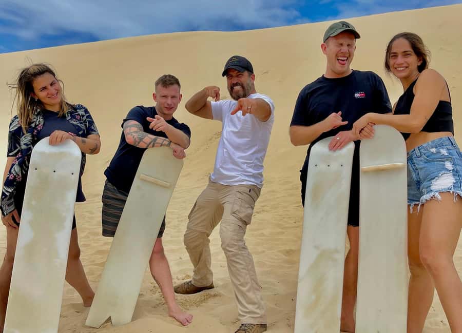 Sydney: Port Stephens Day Trip with Dolphin Cruise or Hike - Anna Bay and the Southern Hemisphere’s largest moving dunes
