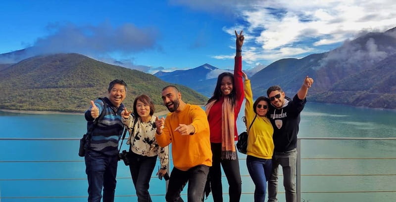 Tbilisi: Gudauri and Kazbegi Day Trip Including 4WD - Zhinvali Reservoir: a brief stop with a useful history lesson