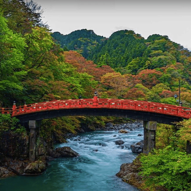 Tokyo → Nikko:Private Customizable Day Trip (English Driver) - Shinkyo Bridge and historic Nikko town
